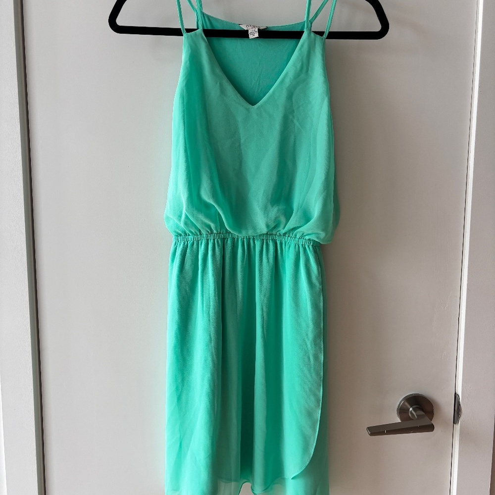 Seafoam Green Spring Dress